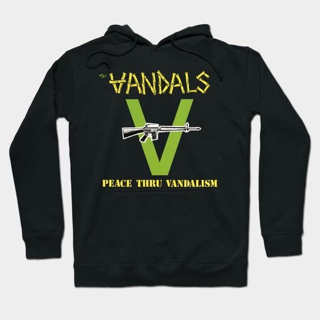 Peace Thru Vandalism Hoodie by sansxartco